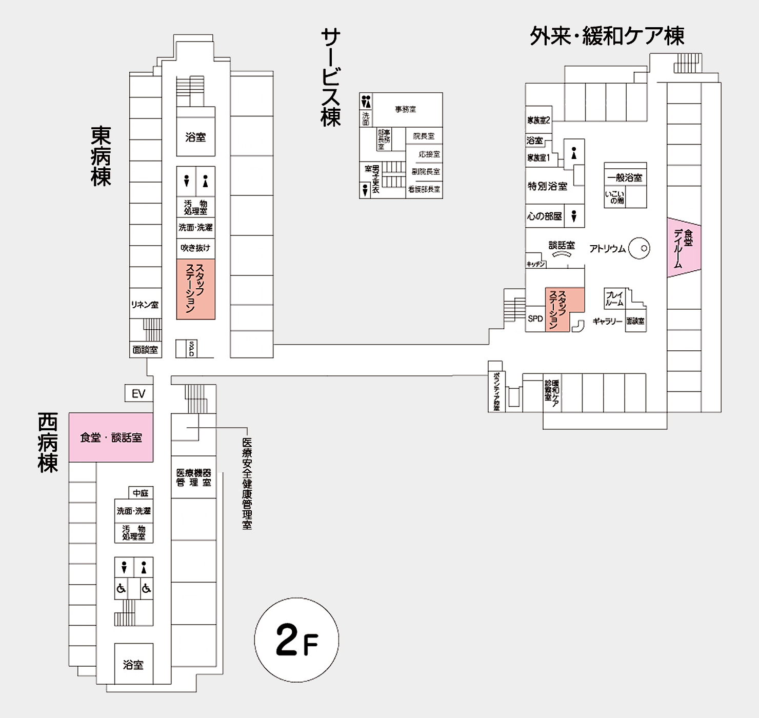 病院建替えに伴う駐車場と入口の変更のご案内